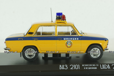 Ваз-2101 Милиция ГАИ, EVR03-43, EVRmini 1:43