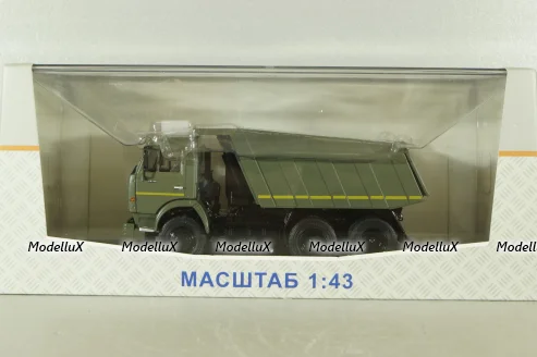 Камаз-65115 самосвал, зеленый, 2006, SSM1314, SSM 1:43