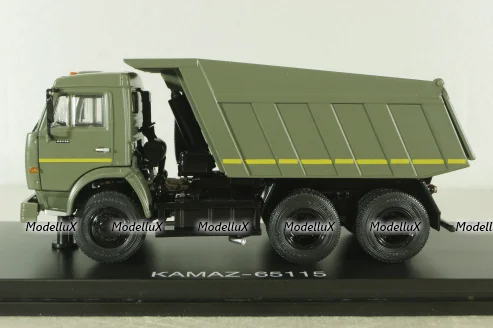 Камаз-65115 самосвал, зеленый, 2006, SSM1314, SSM 1:43