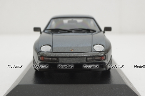 Porsche 928 S, 1978 grey metallic, 943068123, Minichamps 1:43
