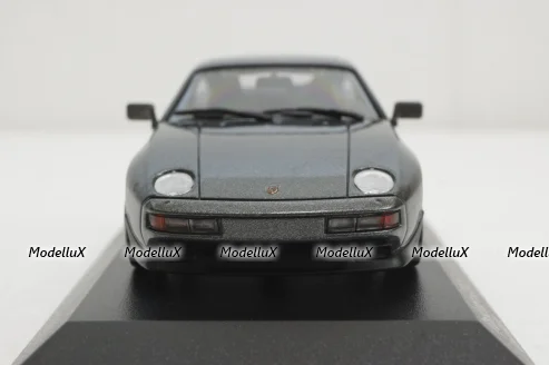 Porsche 928 S, 1978 grey metallic, 943068123, Minichamps 1:43