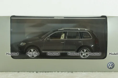 Volkswagen Touareg, dark grey, 7L0099300GPR7M, Minichamps 1:43