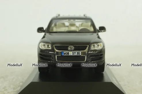 Volkswagen Touareg, dark grey, 7L0099300GPR7M, Minichamps 1:43