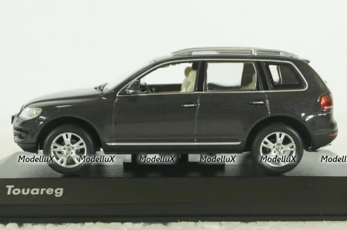 Volkswagen Touareg, dark grey, 7L0099300GPR7M, Minichamps 1:43