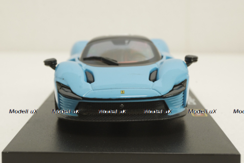 Ferrari Daytona SP3 Closed Top 2022 blue, 18-36914, Burago 1:43