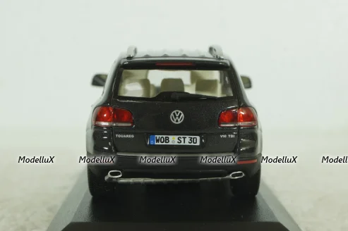 Volkswagen Touareg, dark grey, 7L0099300GPR7M, Minichamps 1:43