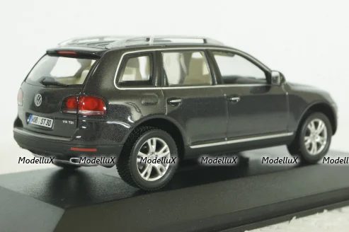 Volkswagen Touareg, dark grey, 7L0099300GPR7M, Minichamps 1:43