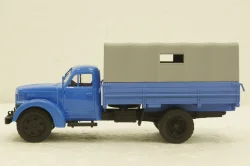 УралЗис-355М, борт с тентом, голубой, АвтоИстория 1:43