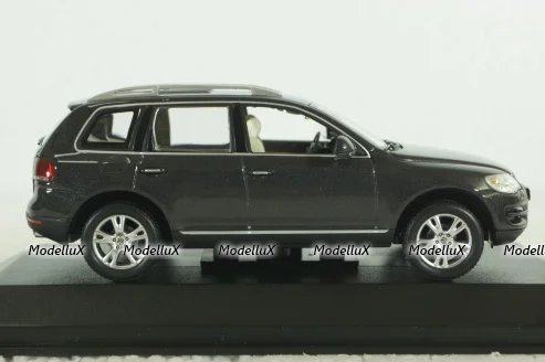 Volkswagen Touareg, dark grey, 7L0099300GPR7M, Minichamps 1:43