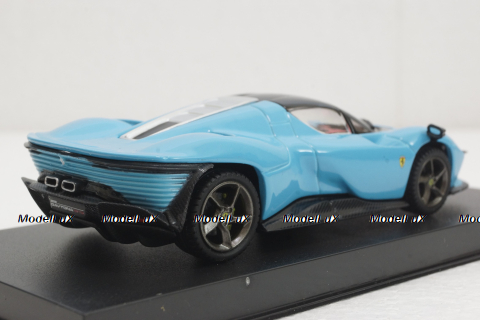 Ferrari Daytona SP3 Closed Top 2022 blue, 18-36914, Burago 1:43