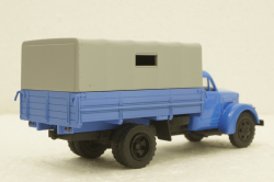 УралЗис-355М, борт с тентом, голубой, АвтоИстория 1:43