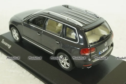 Volkswagen Touareg, dark grey, 7L0099300GPR7M, Minichamps 1:43