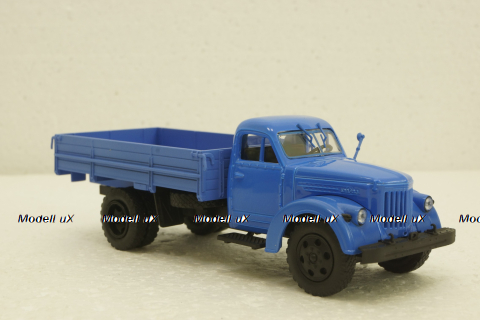 УралЗис-355М, борт с тентом, голубой, АвтоИстория 1:43