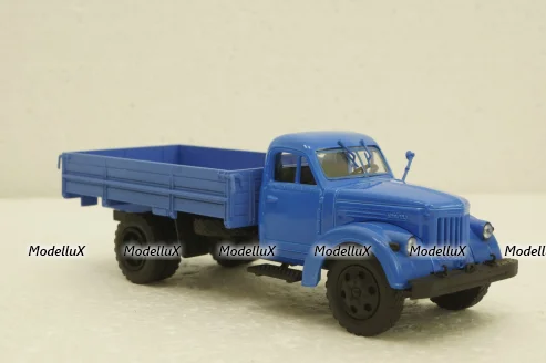 УралЗис-355М, борт с тентом, голубой, АвтоИстория 1:43