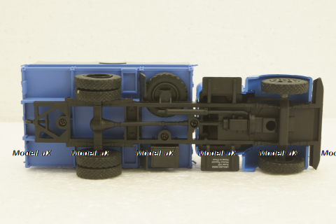 УралЗис-355М, борт с тентом, голубой, АвтоИстория 1:43