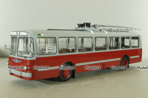 Зиу-5, красный, DEMPRICE 1:43 