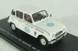 Renault R4 La Faune Du Soleil De Minuit 1966, Hachette 1:43