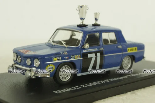 Renault 8 Gordini #71 winner Rally Maroc 1968, 101110, ELIGOR 1:43 Уценка!