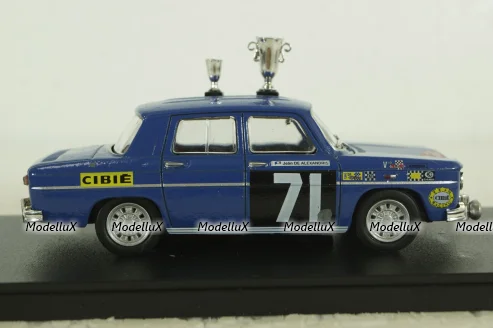Renault 8 Gordini #71 winner Rally Maroc 1968, 101110, ELIGOR 1:43 Уценка!