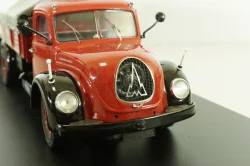Magirus S 6500 with trailer, red, 03162, Schuco 1:43