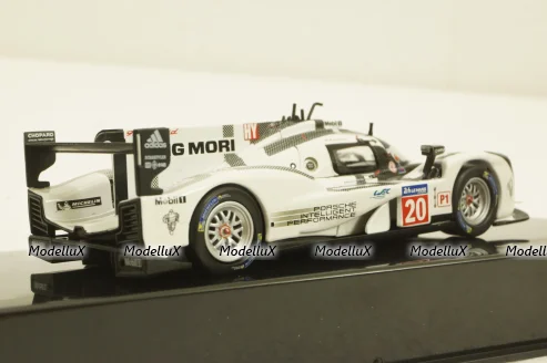 Porsche 919 Hybrid #20 24h LeMans 2014 Bernhard, Webber, Hartley, IXO 1:43