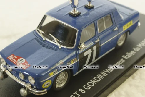 Renault 8 Gordini #71 winner Rally Maroc 1968, 101110, ELIGOR 1:43 Уценка!
