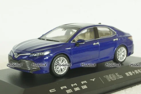 Toyota Camry (XV80) 2018 8-generation, blue, Paudi 1:43
