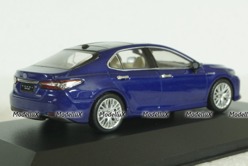Toyota Camry (XV80) 2018 8-generation, blue, Paudi 1:43