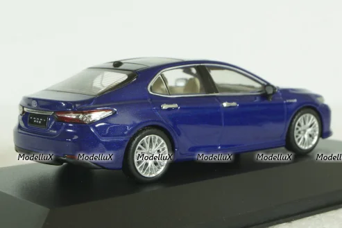 Toyota Camry (XV80) 2018 8-generation, blue, Paudi 1:43