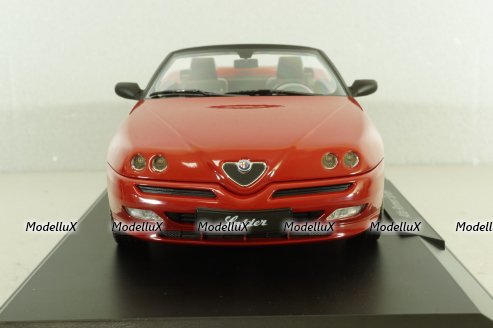Alfa Romeo Spider 1999, red, 187852, Norev 1:18