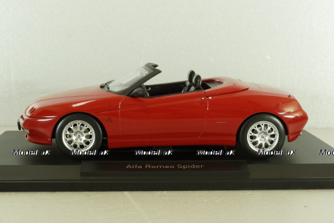 Alfa Romeo Spider 1999, red, 187852, Norev 1:18