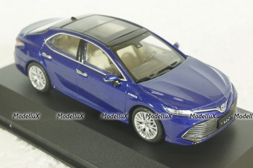 Toyota Camry (XV80) 2018 8-generation, blue, Paudi 1:43