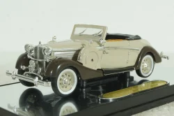 Maybach SW38 Cabriolet (open) Spohn 1937, beige, 43705, Signature Model 1:43