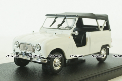 Renault R4 Sinpar Torpedo Cabriolet Closed 1964, Hachette 1:43