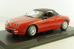 Alfa Romeo Spider 1999, red, 187852, Norev 1:18