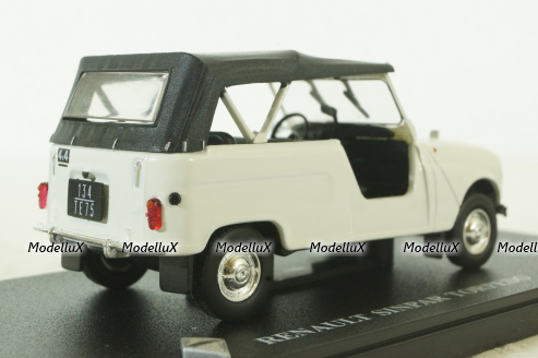 Renault R4 Sinpar Torpedo Cabriolet Closed 1964, Hachette 1:43