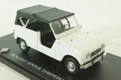 Renault R4 Sinpar Torpedo Cabriolet Closed 1964, Hachette 1:43