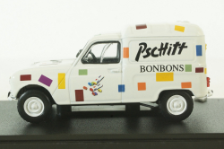 Renault R4 Van Fourgonnette Pschitt 1962, Hachette 1:43