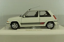 Renault 5 Supercinq GT Turbo Ph II 1989, white, 185206, Norev 1:18