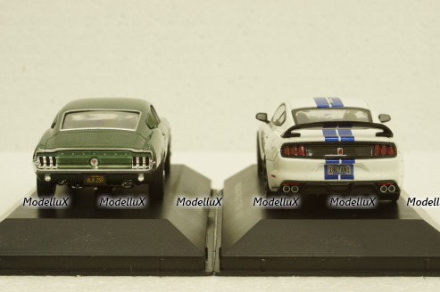 Ford Mustang GT390 + Ford Mustang Shelby GT350R (2016), Ford Mustang Collection #1, 1:43 Набор!