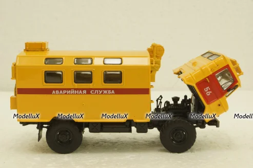 Газ-66 Кунг, аварийная служба, АвтоИстория 1:43