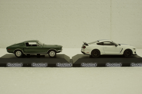 Ford Mustang GT390 + Ford Mustang Shelby GT350R (2016), Ford Mustang Collection #1, 1:43 Набор!