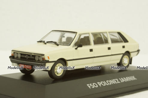 Polonez Jamnik, white, Legendy FSO №5, 1:43