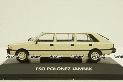 Polonez Jamnik, white, Legendy FSO №5, 1:43