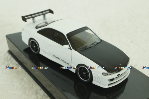 Nissan 240SX 1997, white, CLC552, IXO 1:43