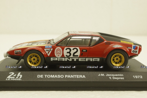 De Tomaso Pantera #32 24h LeMans 1972 Jacquemin, Deprez, LeMans Collection 1:43