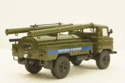 Газ-66 Ац-30, аварийная-водоканал, АвтоИстория 1:43