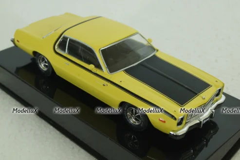 Plymouth Road Runner 1975, yellow, CLC541, IXO 1:43