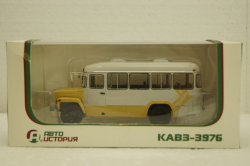Кавз-3976, бежевый/серый, АвтоИстория 1:43