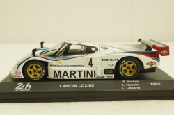 Lancia LC2 #4 6 place 24h LeMans 1985 Wollek, Nannini, Cesario, LeMans Collection 1:43